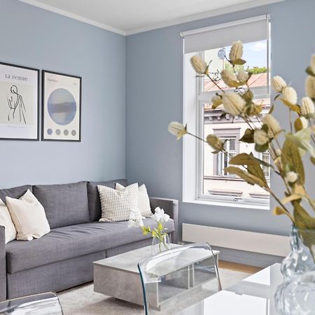 Modern And Bright Apartment In Central Oslo Bagian luar foto