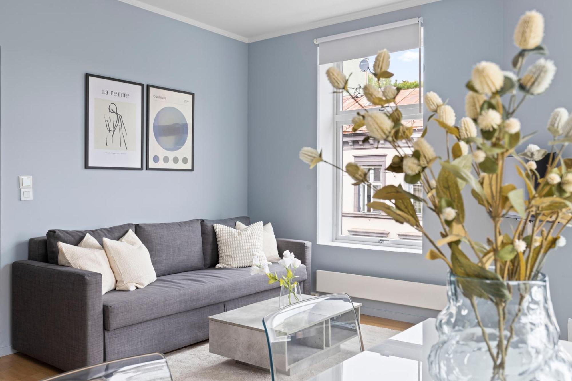 Modern And Bright Apartment In Central Oslo Bagian luar foto